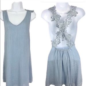 New! Tea & Cup Mini Sun Dress Lace Straps